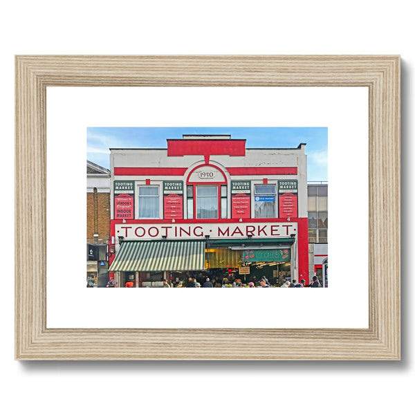 TOOTING MARKET Framed & Mounted Print - Amy Adams Photography